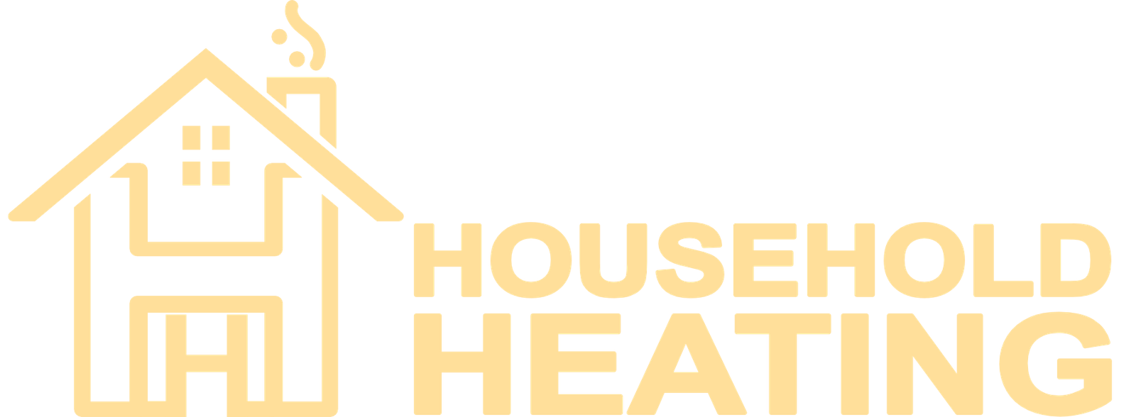 central heating products household heating logo gold NB