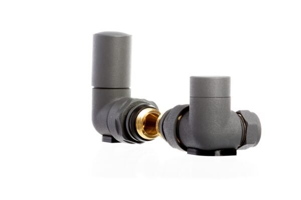 Corner Radiator Valves Anthracite