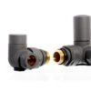 Corner Radiator Valves Anthracite