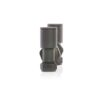 Anthracite Angled Radiator Valves